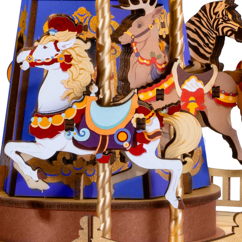 NIEUW EN EXCLUSIEF | Robotime Classic Carousel AMC01