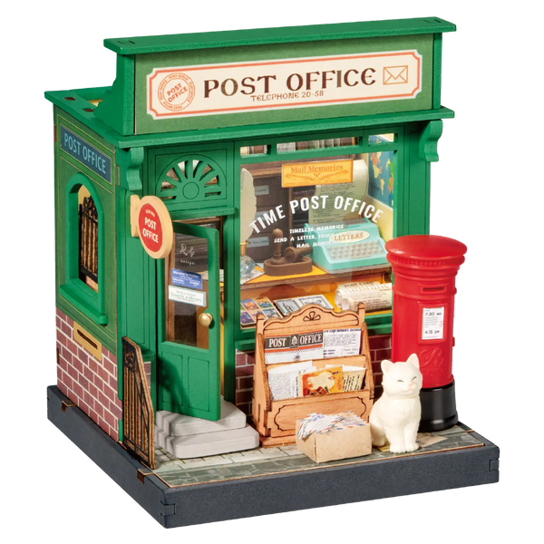 NIEUW EN EXCLUSIEF! | Robotime Century Post Office DS037