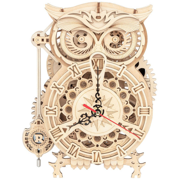 Robotime Owl Clock LK503