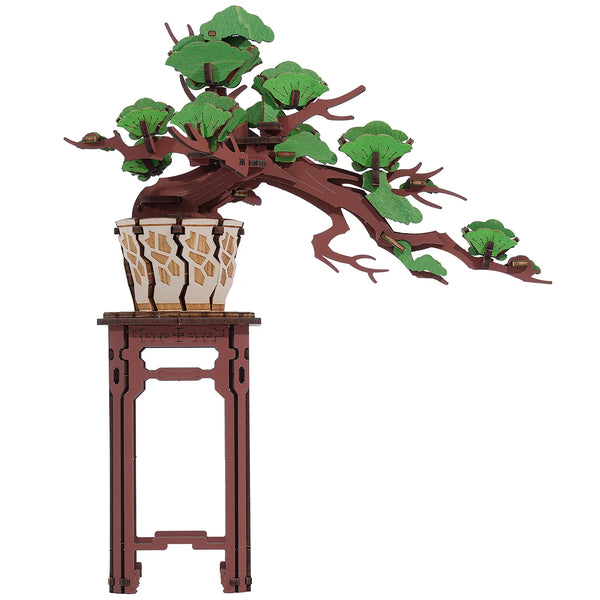 NIEUW EN EXCLUSIEF | Robotime Evergreen Pine Bonsai TG510