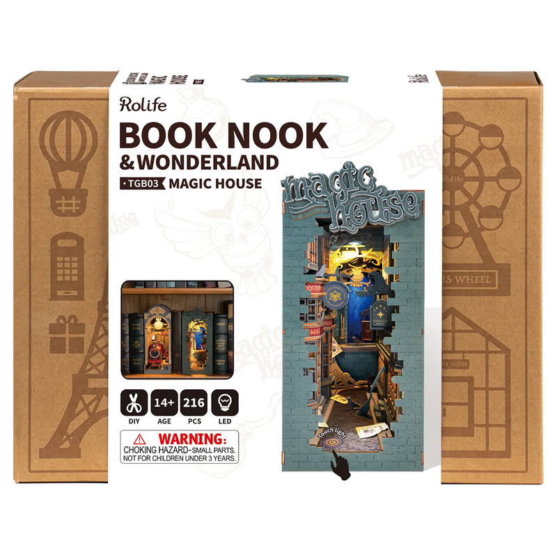 Robotime Book Nook Magic House TGB03